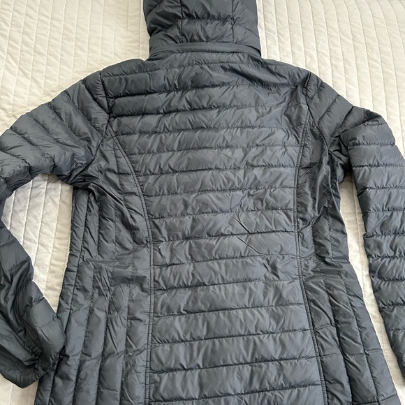 Women’s Dark Gray Puffy Jacket - Picture 2 of 6